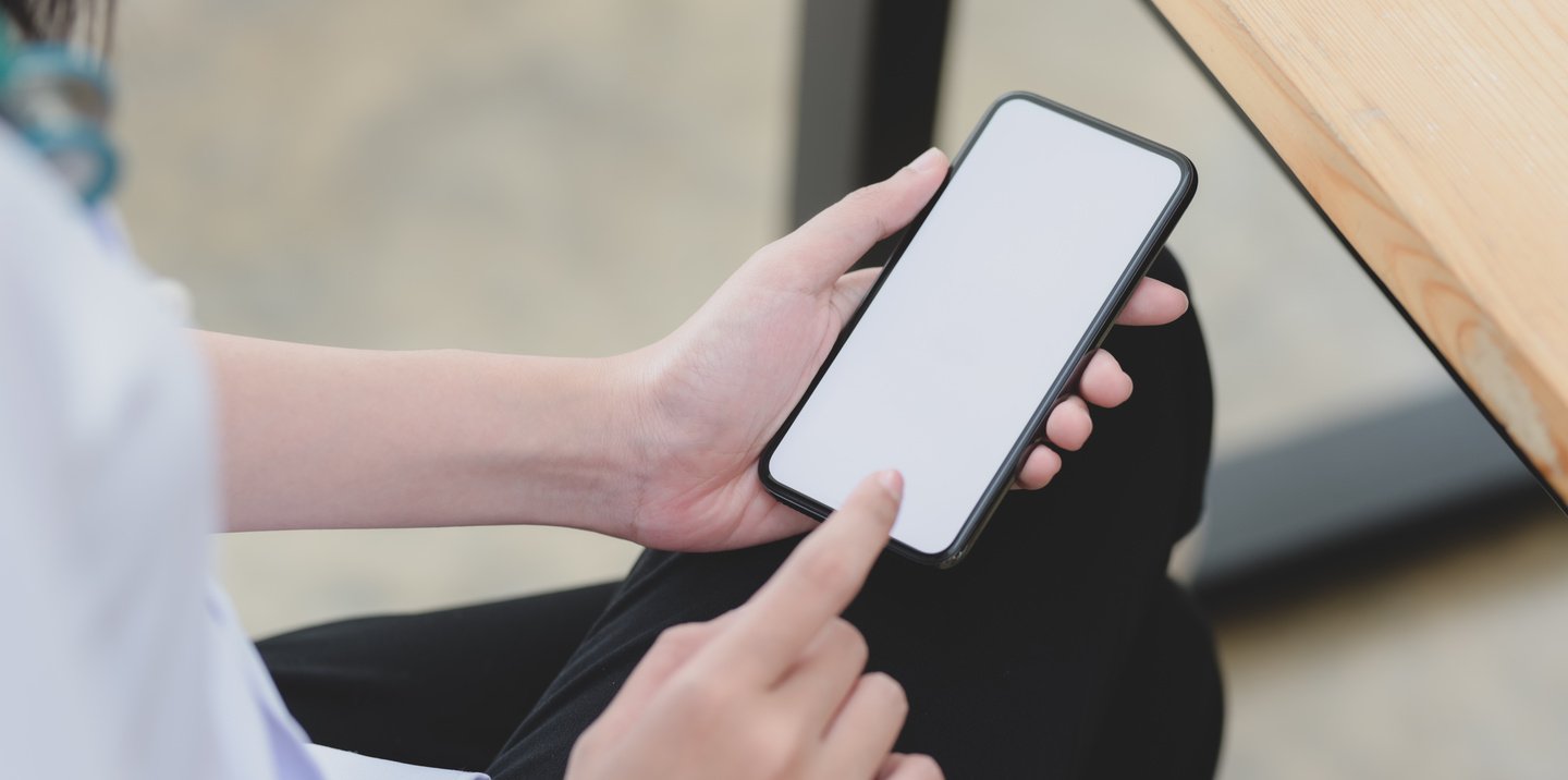 Person Holding  a Smartphone