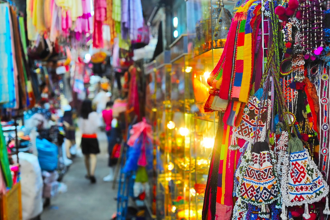 Famous Chatuchak market, Bangkok, Thailand